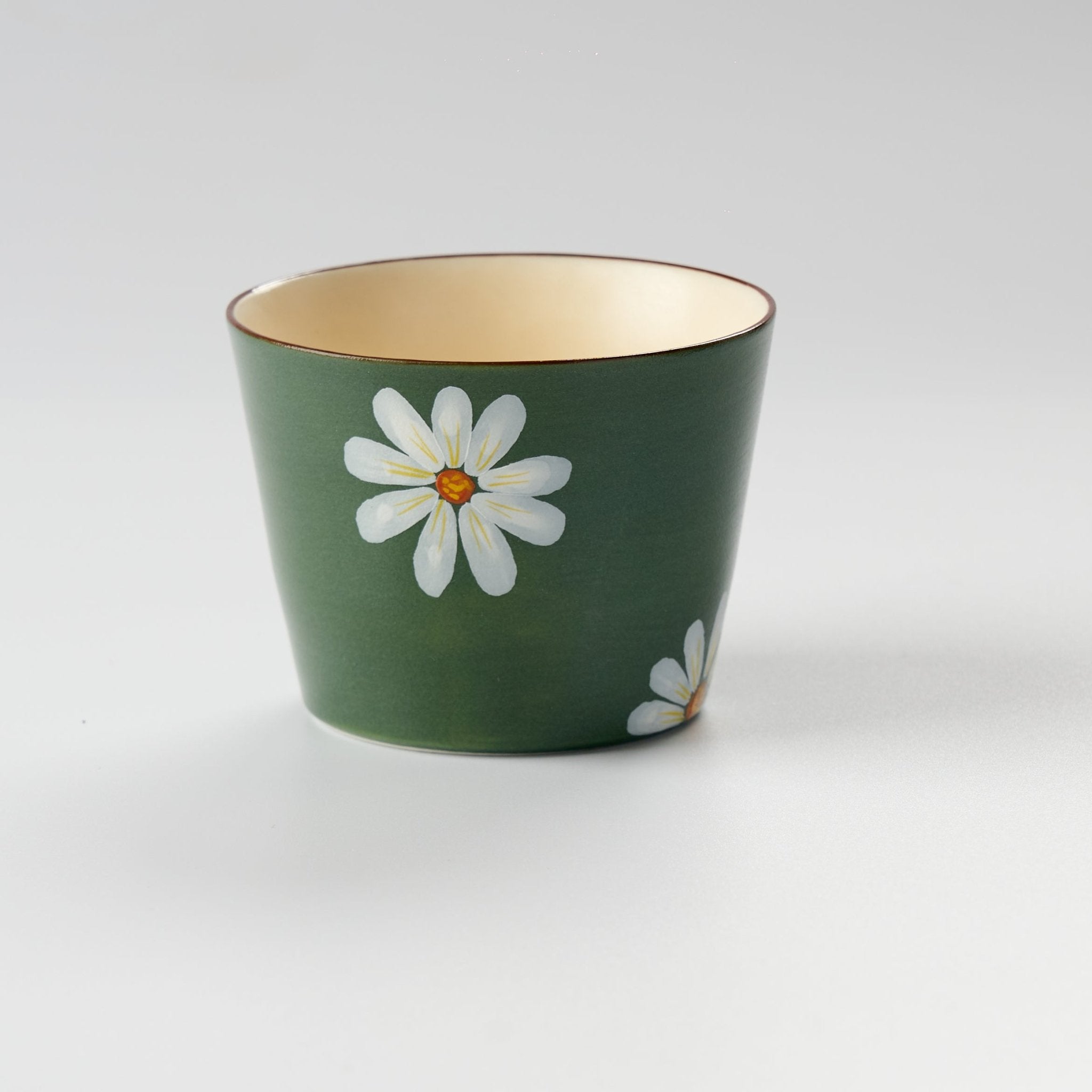 Green Daisy Teacup - Summit Breeze Tea