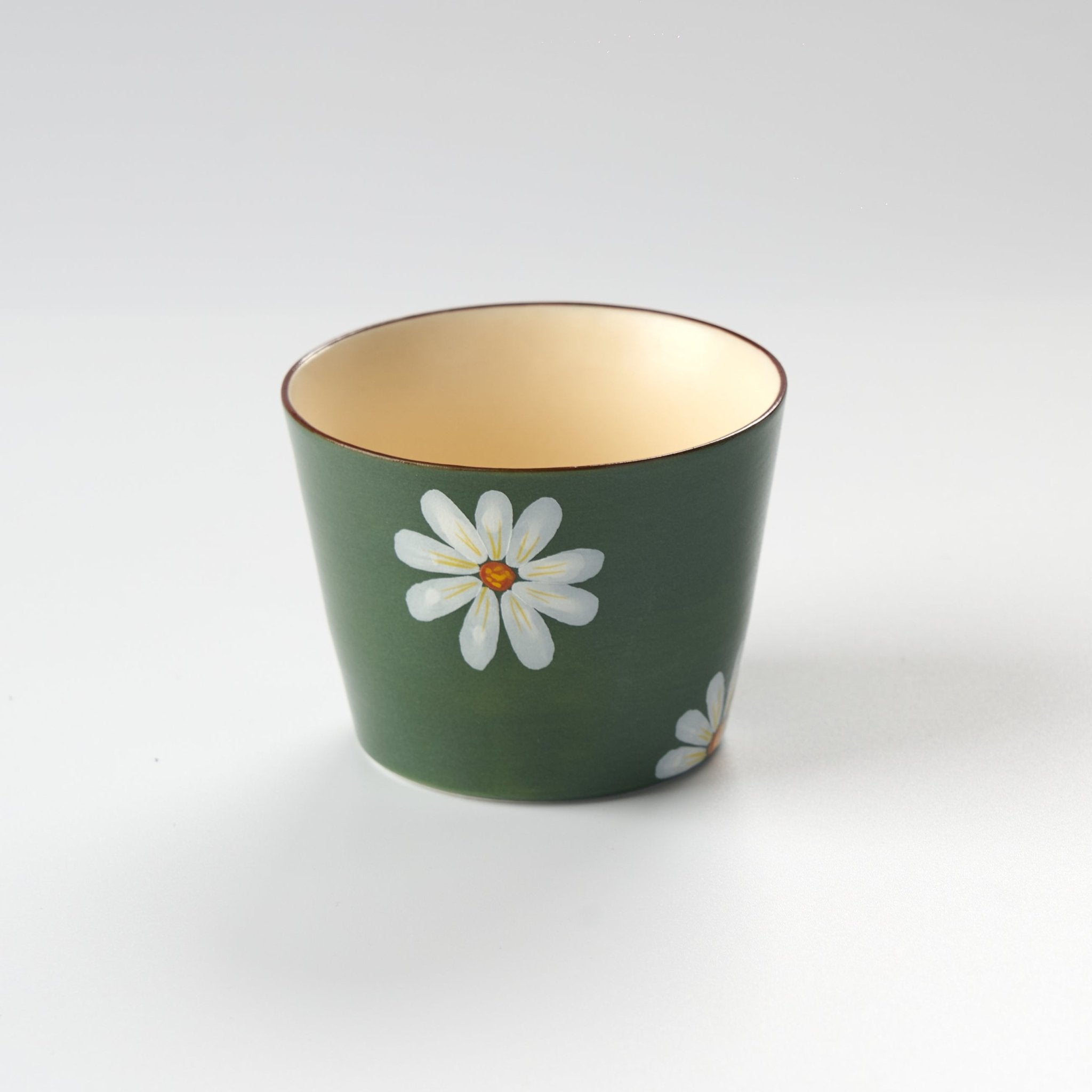Green Daisy Teacup - Summit Breeze Tea