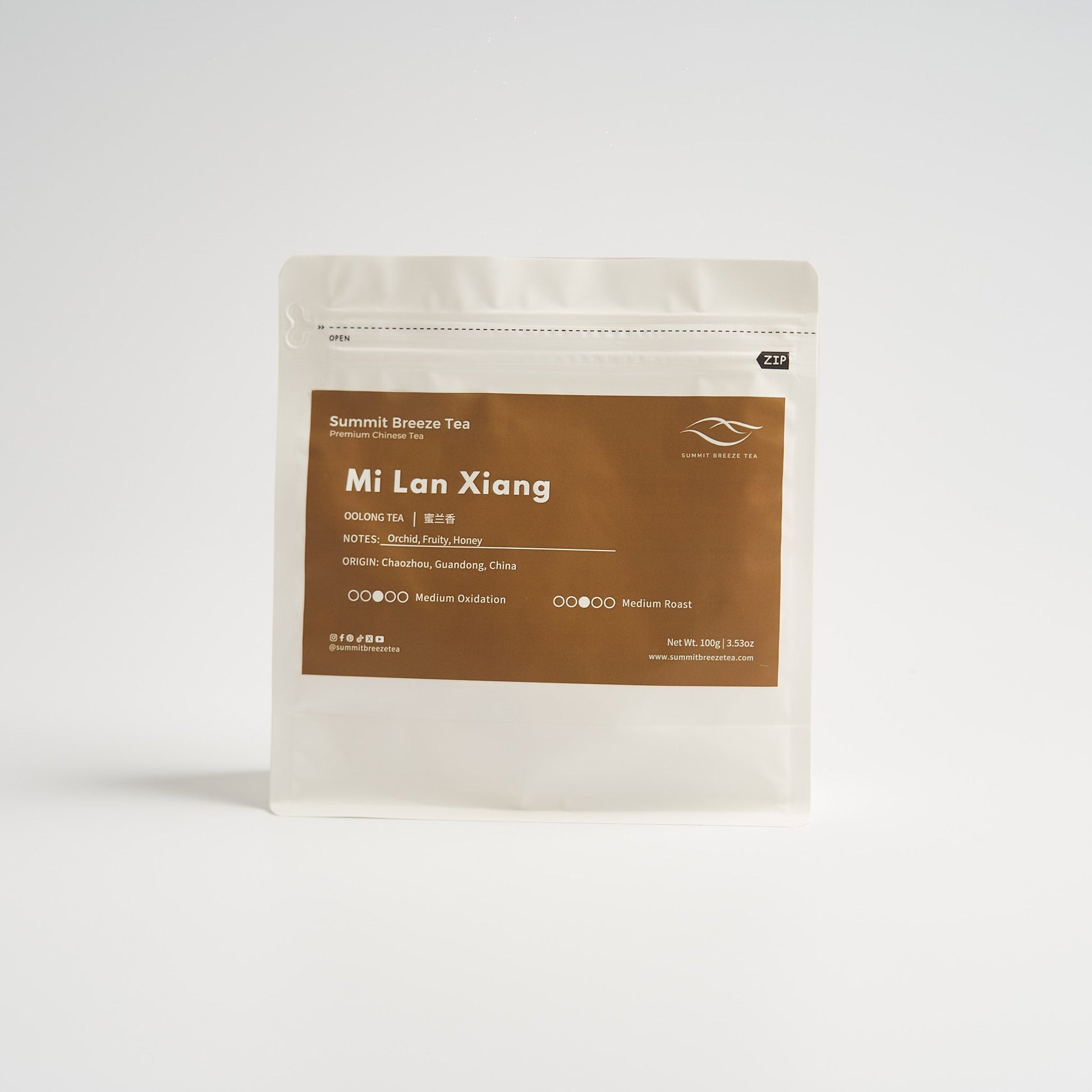 Phoenix DangCong Oolong Mi Lan Xiang - Summit Breeze Tea