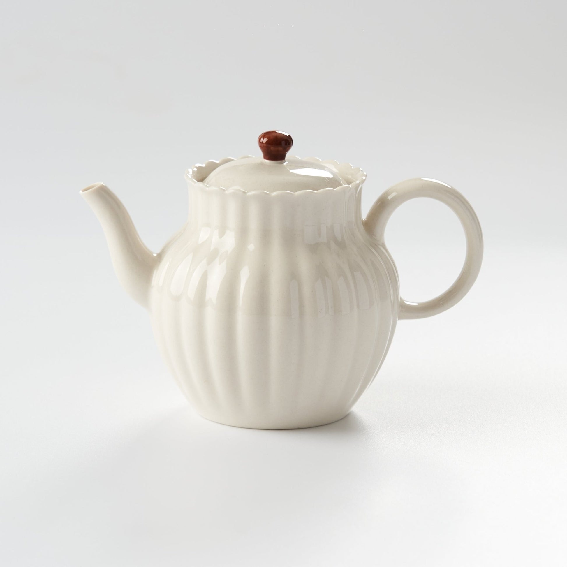 Plant Ash Chrysanthemum Petal Teapot - Summit Breeze Tea