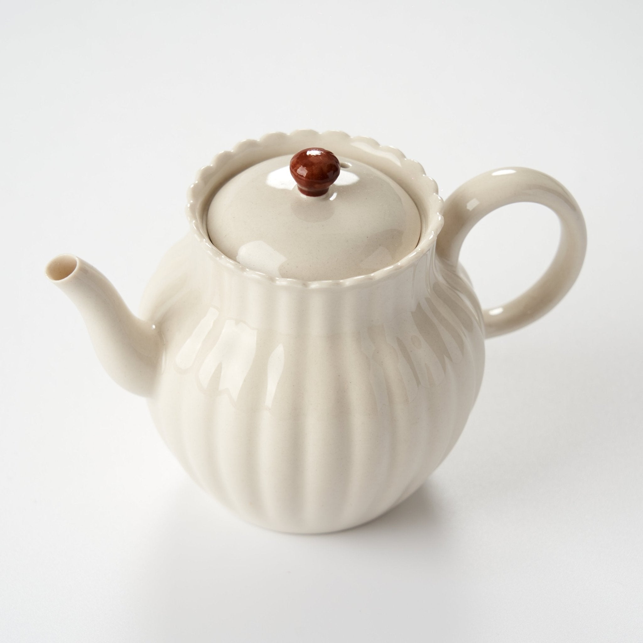 Plant Ash Chrysanthemum Petal Teapot - Summit Breeze Tea