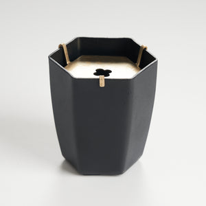 Iron tea waste bowl side