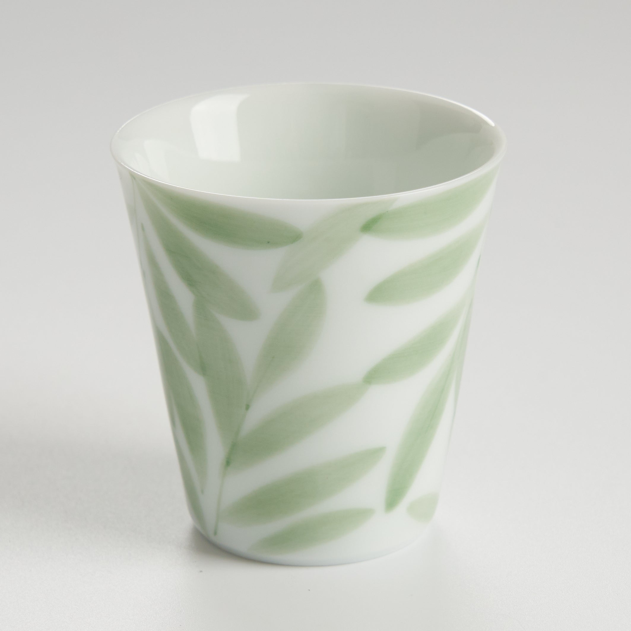 Green Willow Porcelain Tasting Cup