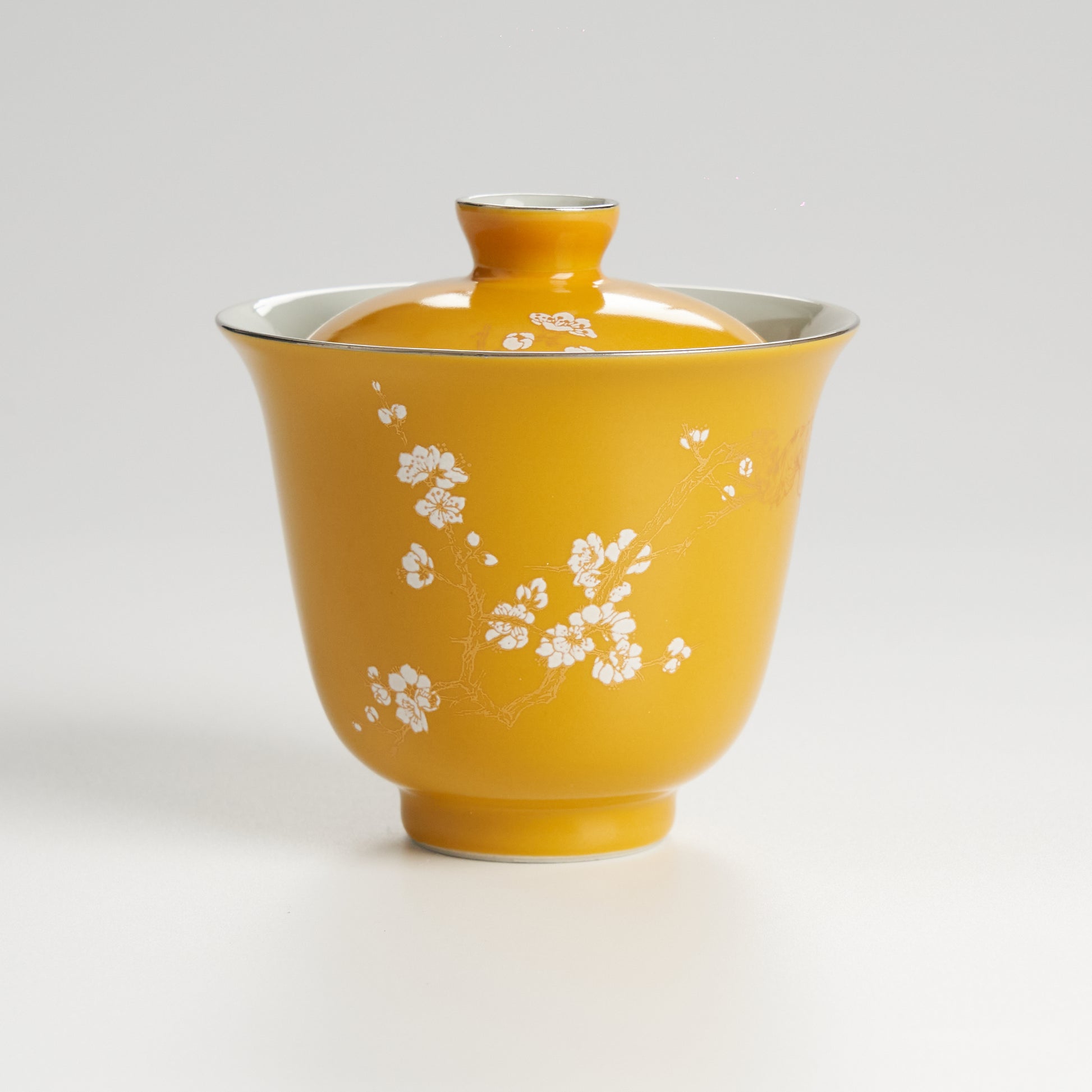 Plum blossom porcelain tea cup