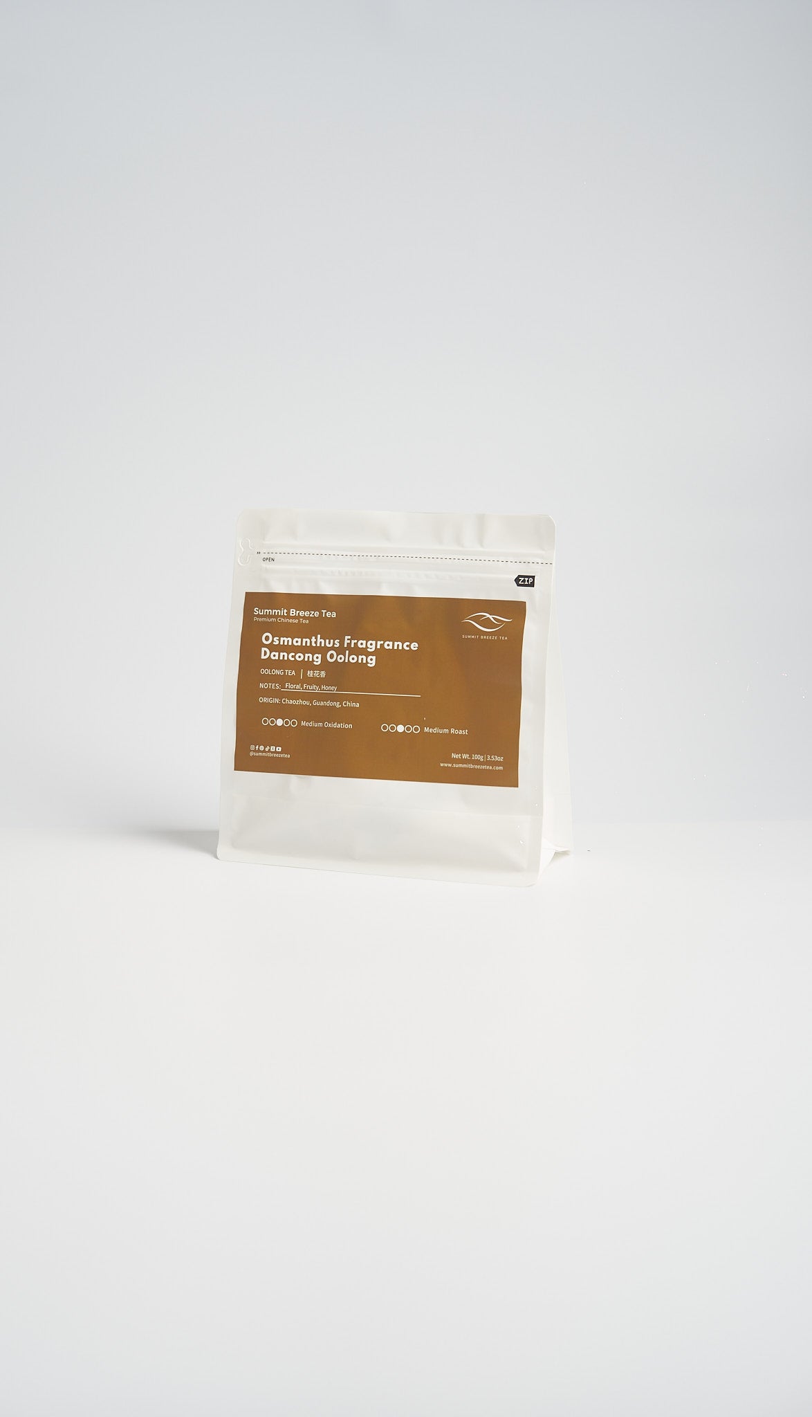 osmanthus frangrance dacong oolong package