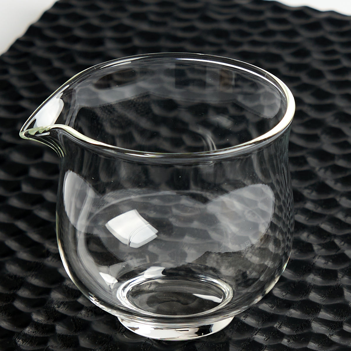 Small High-Footed Glass Fair Cup — view 1