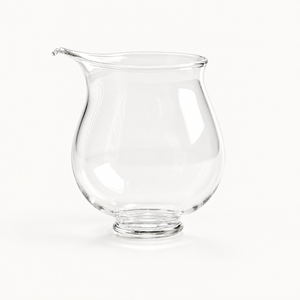 Small Penguin Glass Fair Cup — front view