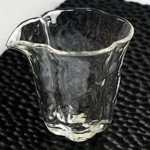 Hammered Begonia Glass Fair Cup — view 1