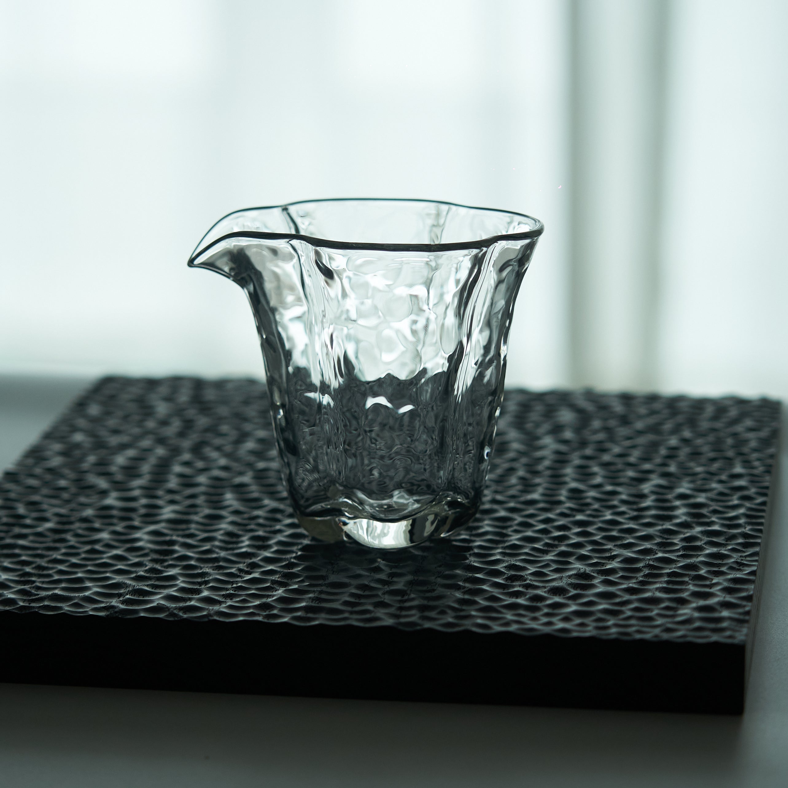 Hammered Begonia Glass Fair Cup — view 2