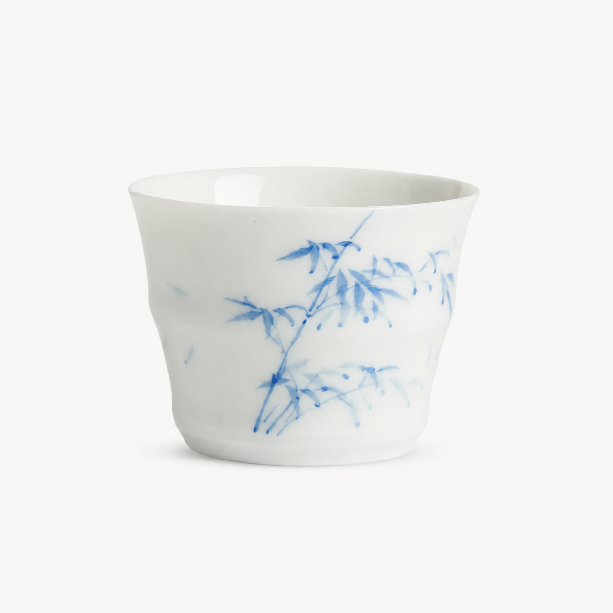 Bamboo Shape Porcelain Tasting Cup - Summit Breeze Tea