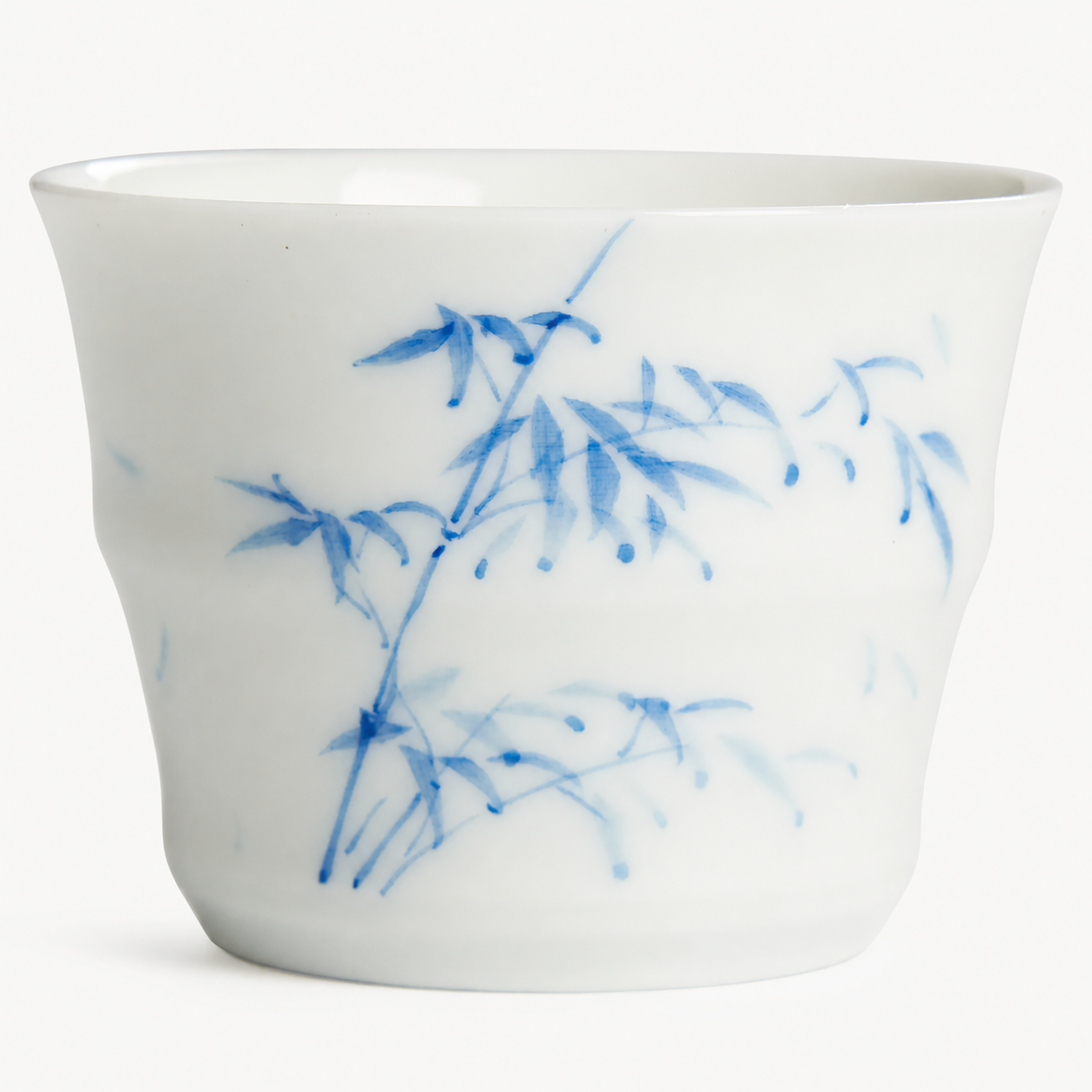 Bamboo Shape Porcelain Tasting Cup - Summit Breeze Tea
