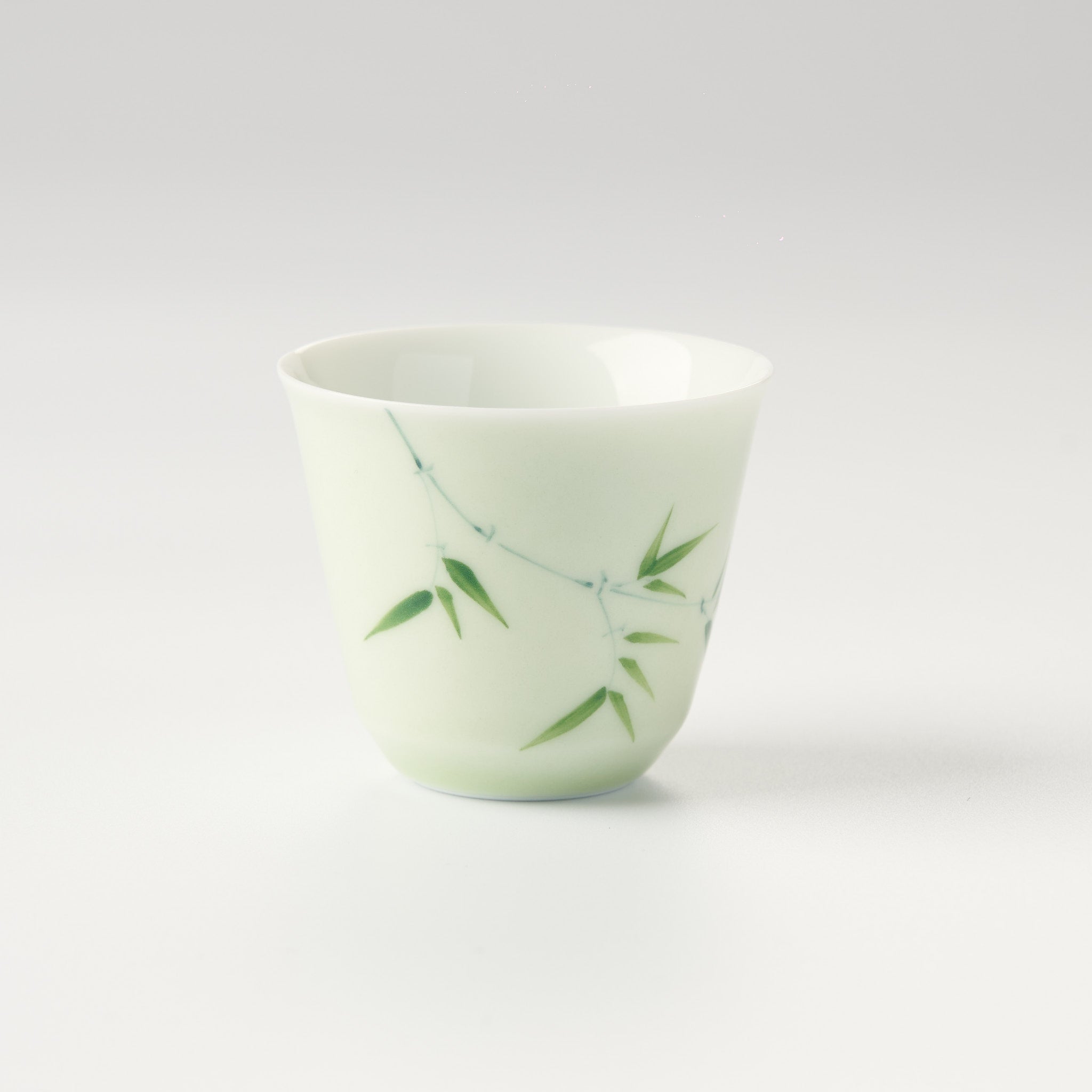 Bamboo Thin Porcelain Tasting Cup - Summit Breeze Tea