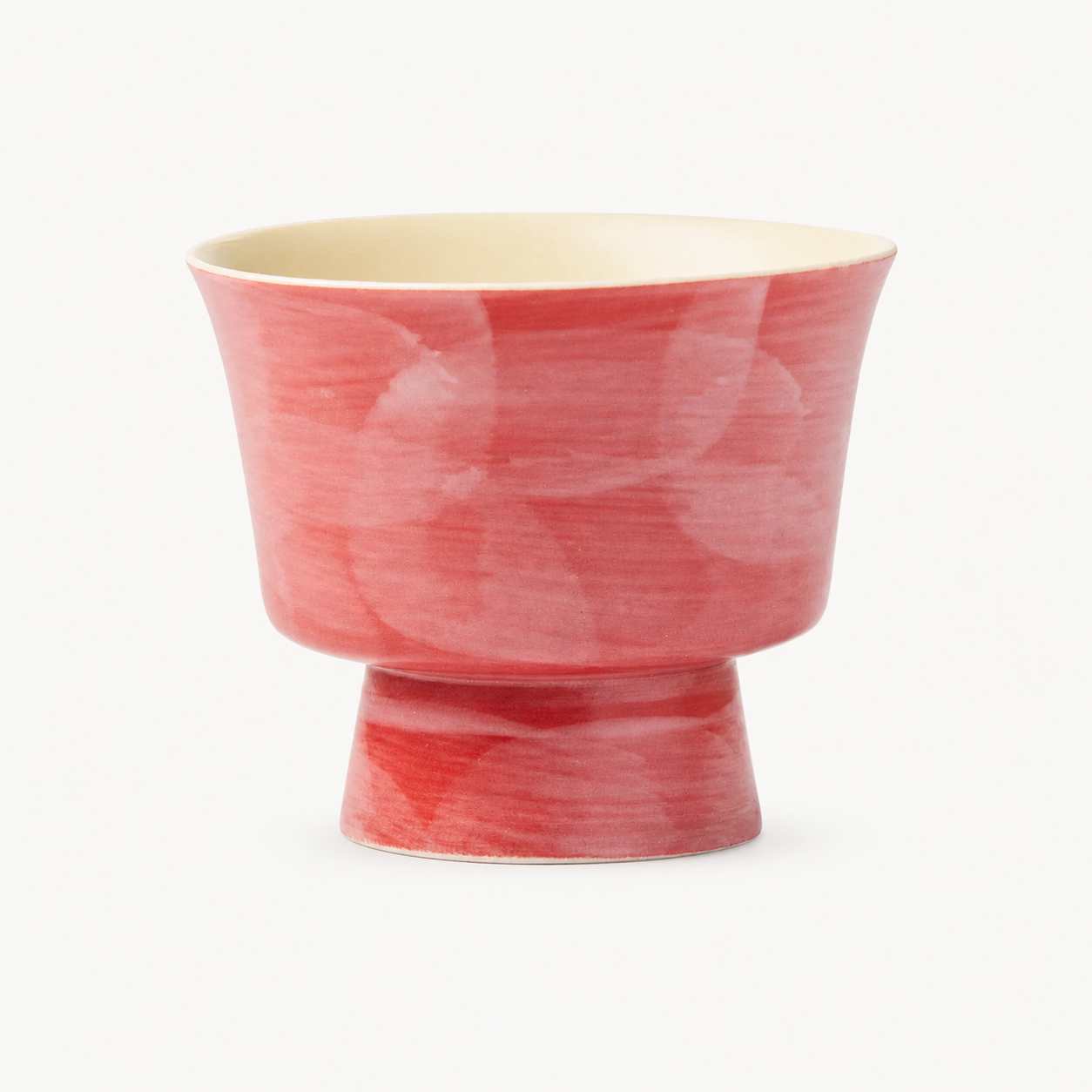 Blush Red High-Foot Tea Cup - Summit Breeze Tea