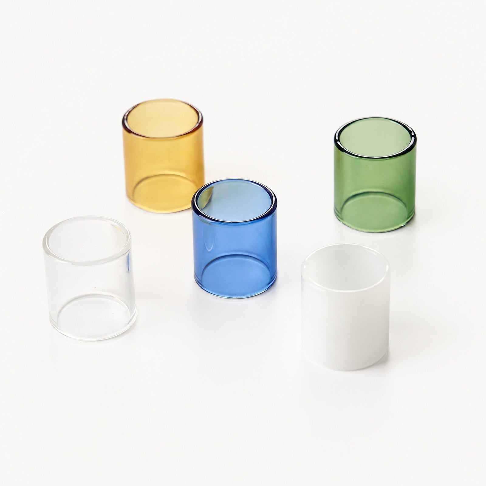 Colored Glass Lid Holder - Summit Breeze Tea