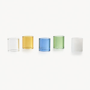 Colored Glass Lid Holder - Summit Breeze Tea