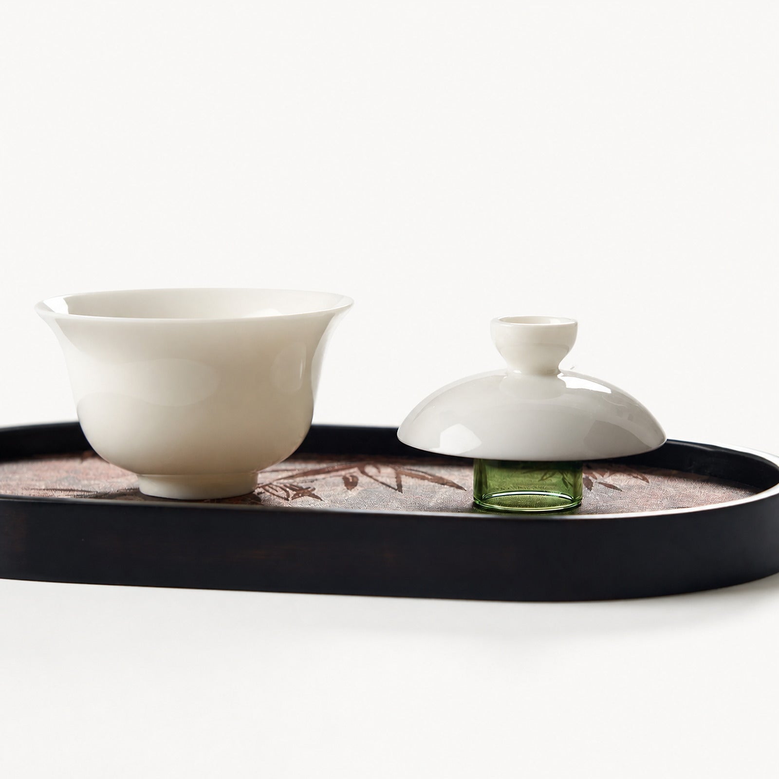 Colored Glass Lid Holder - Summit Breeze Tea