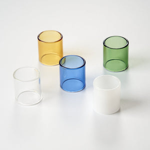 Colored Glass Lid Holder - Summit Breeze Tea