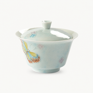 Colorful Butterfly Gaiwan - Summit Breeze Tea