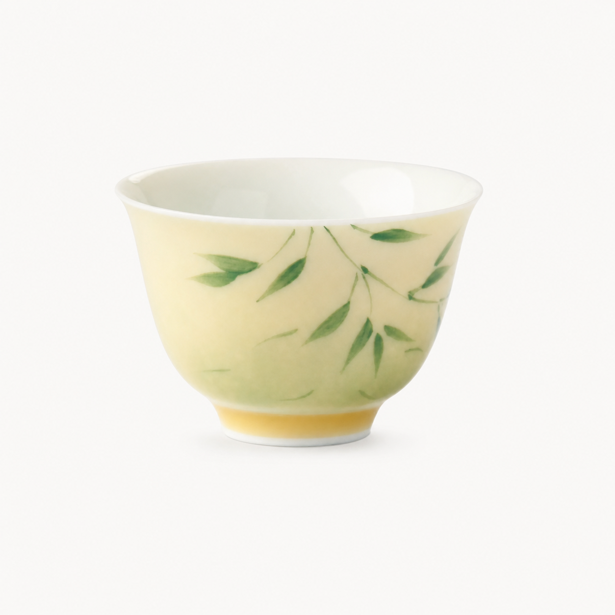 Creamy Yellow Tea Cups - Summit Breeze Tea