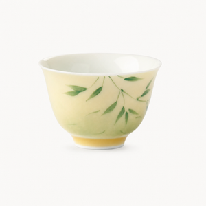 Creamy Yellow Tea Cups - Summit Breeze Tea