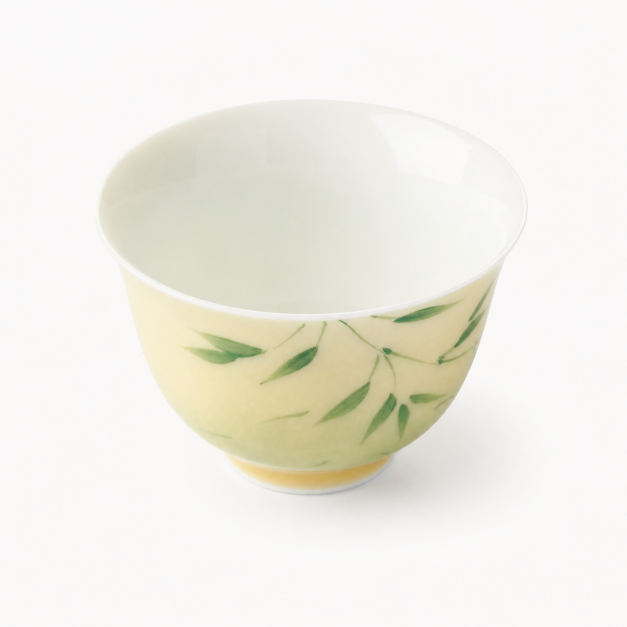 Creamy Yellow Tea Cups - Summit Breeze Tea