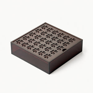 Dark Red Acrylic Tea Tray - Summit Breeze Tea