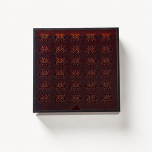 Dark Red Acrylic Tea Tray - Summit Breeze Tea