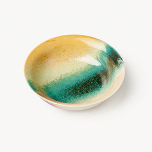 Gradient Glaze Ceramic Tea Boat - Summit Breeze Tea