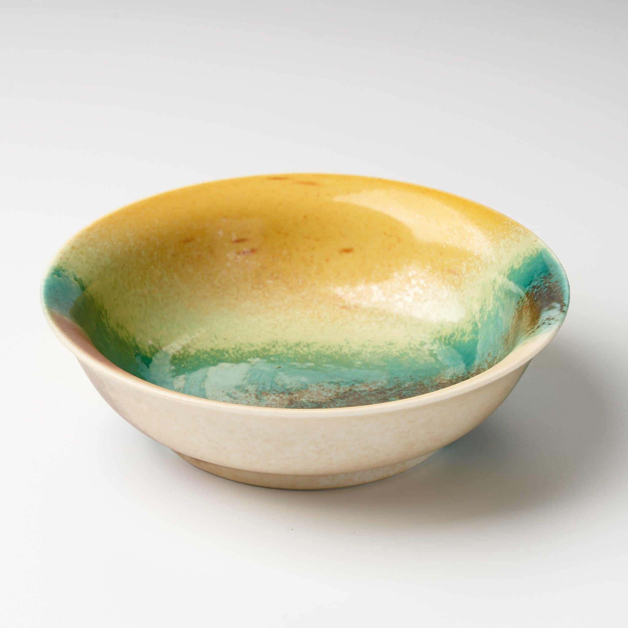 Gradient Glaze Ceramic Tea Boat - Summit Breeze Tea