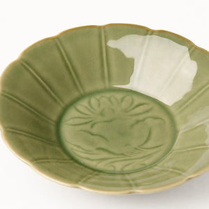 Green Ceramic Tea Boat - Summit Breeze Tea