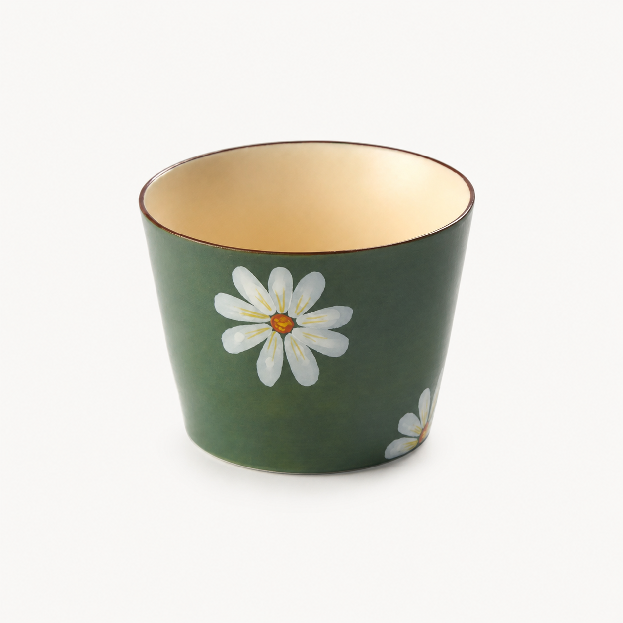Green Daisy Teacup - Summit Breeze Tea