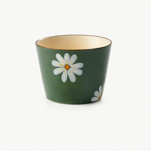 Green Daisy Teacup - Summit Breeze Tea