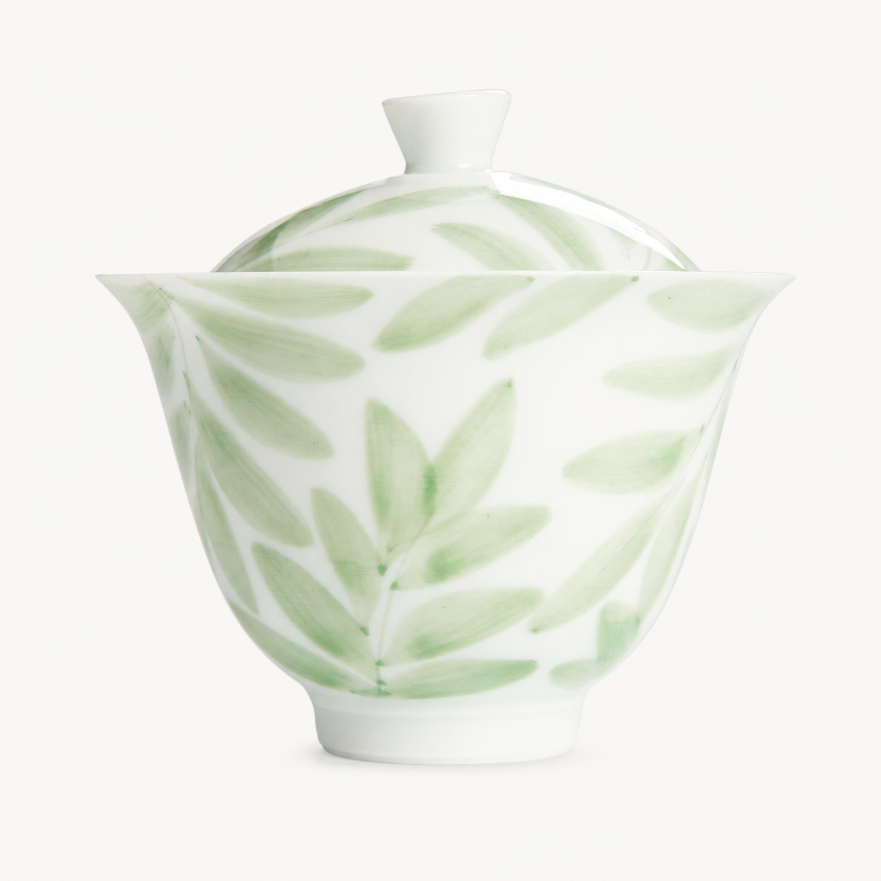 Green Willow Porcelain Gaiwan - Summit Breeze Tea