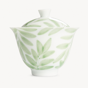 Green Willow Porcelain Gaiwan - Summit Breeze Tea