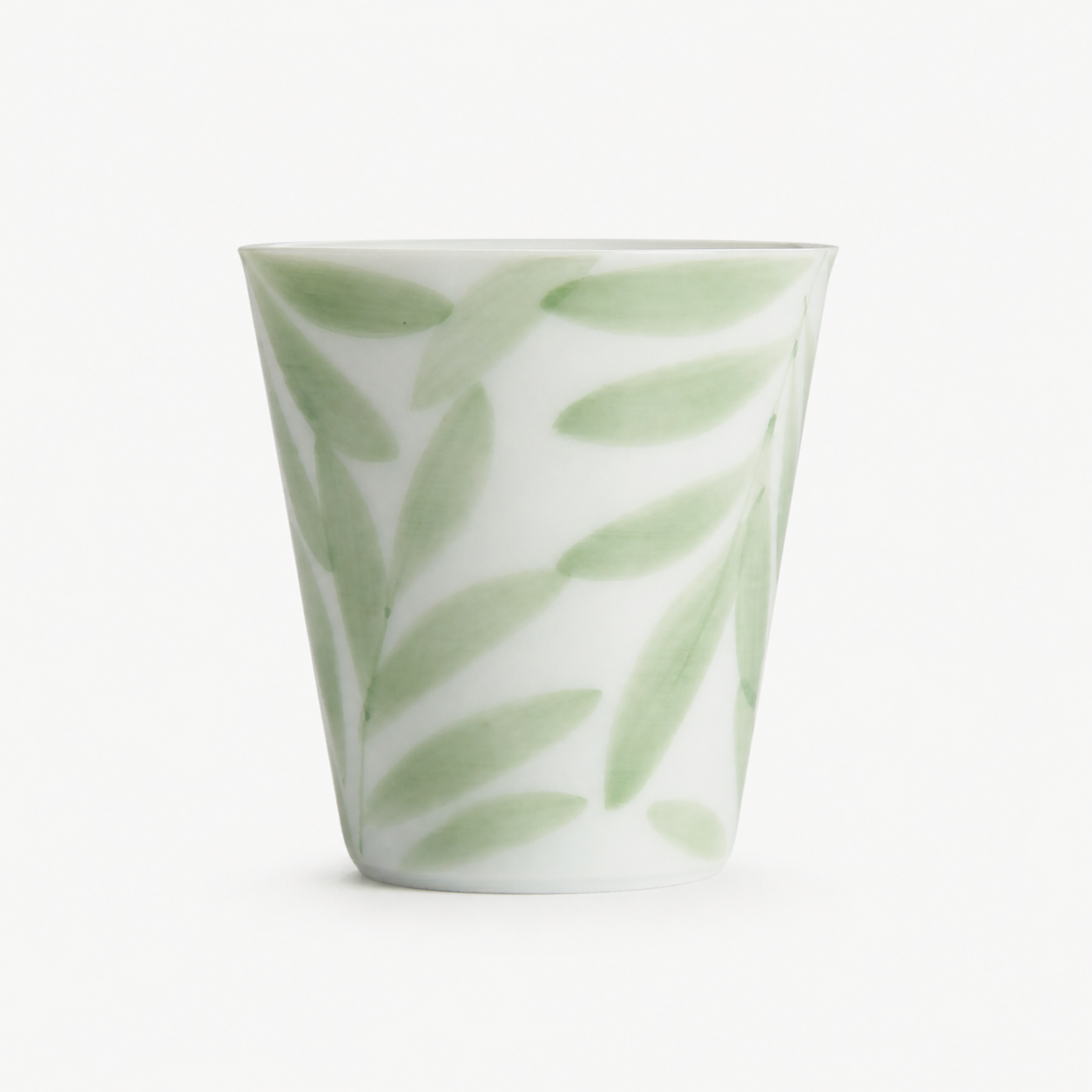 Green Willow Porcelain Tasting Cup - Summit Breeze Tea