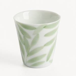 Green Willow Porcelain Tasting Cup - Summit Breeze Tea
