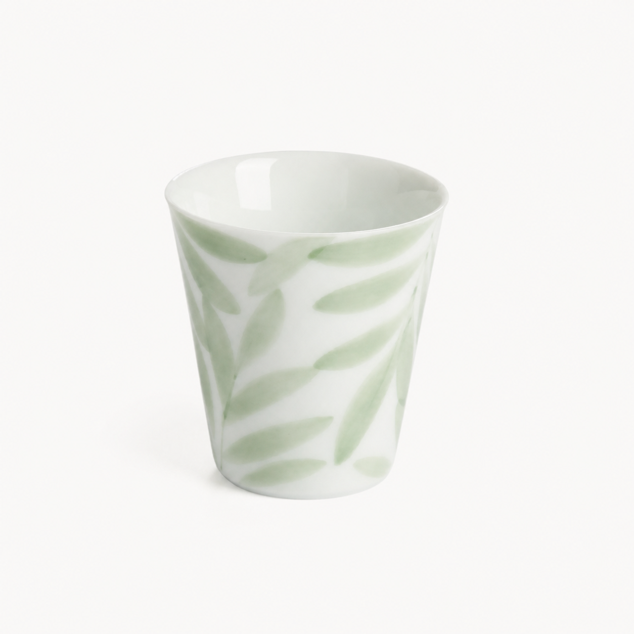 Green Willow Porcelain Tasting Cup - Summit Breeze Tea