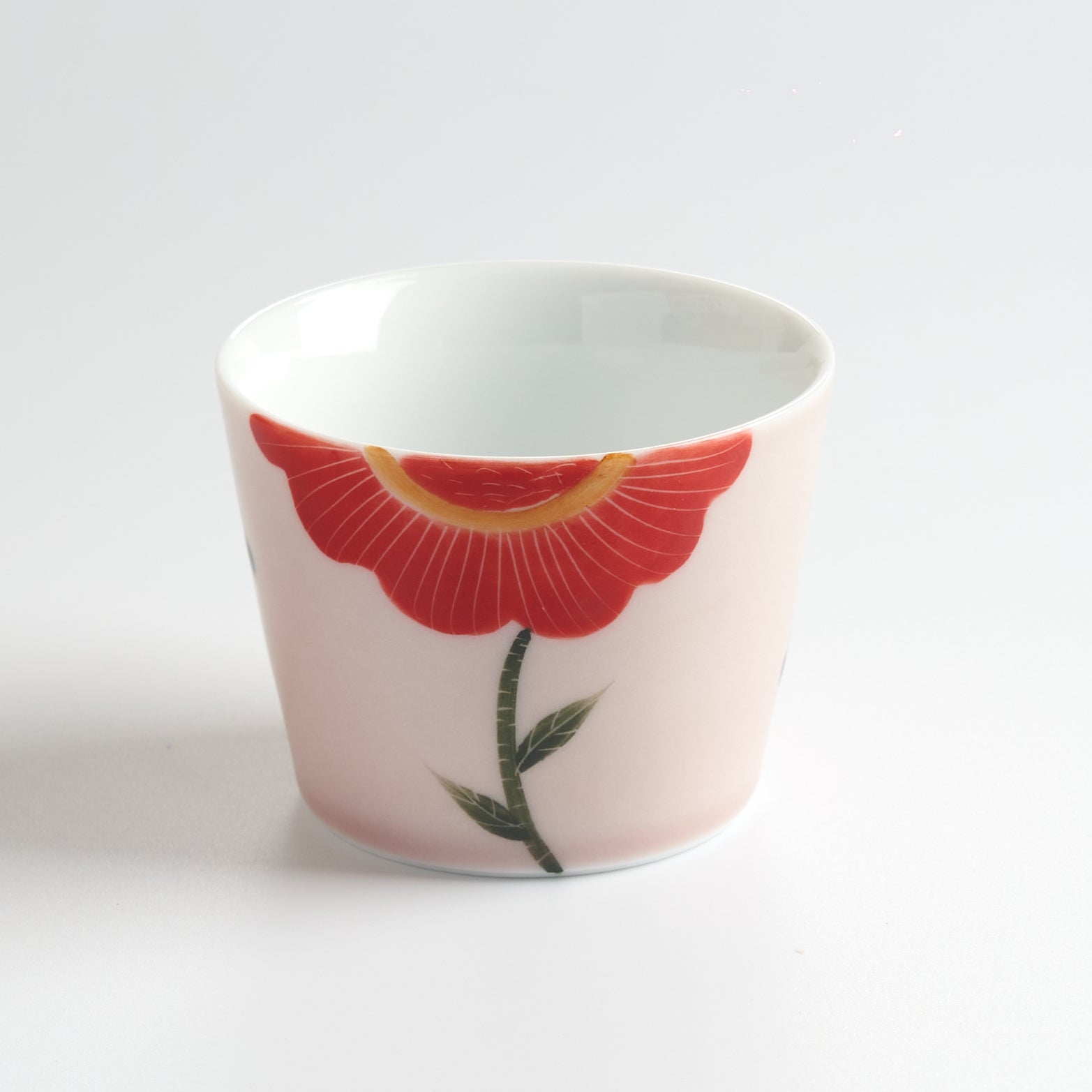 Hand-Painted Sunflower Master Cup — angled view