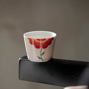 Hand-Painted Sunflower Master Cup lifestyle view