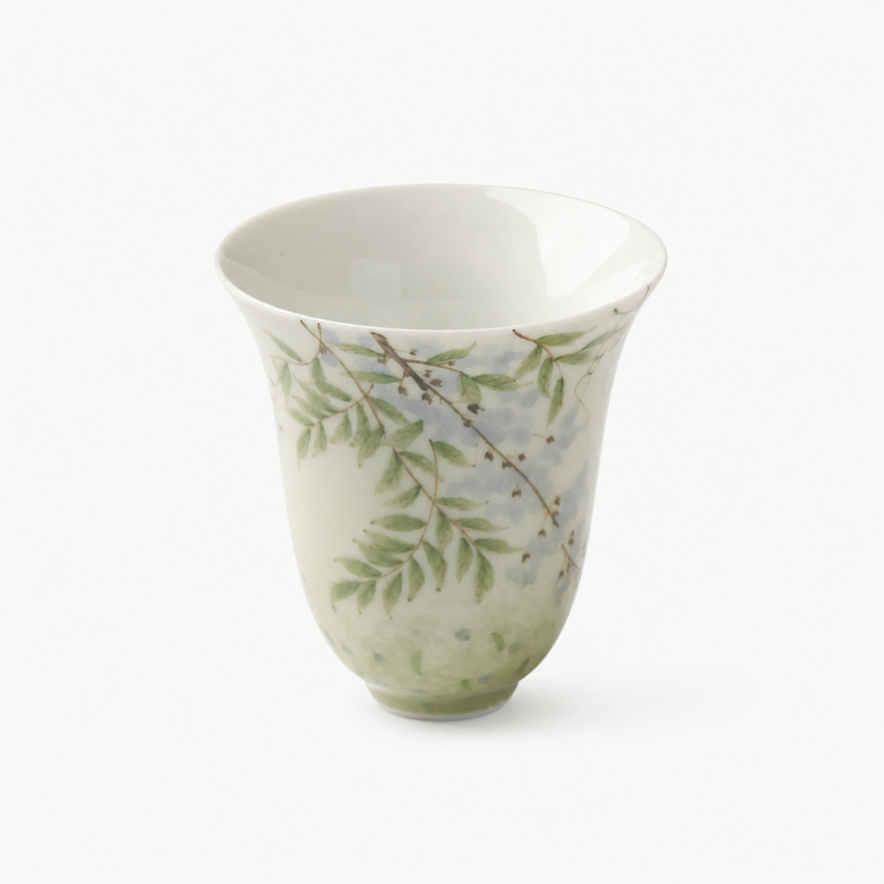 Hand-painted Wisteria Host‘s Tea Cup - Summit Breeze Tea