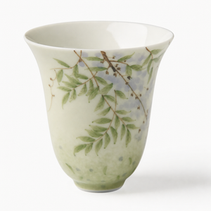 Hand-painted Wisteria Host‘s Tea Cup - Summit Breeze Tea