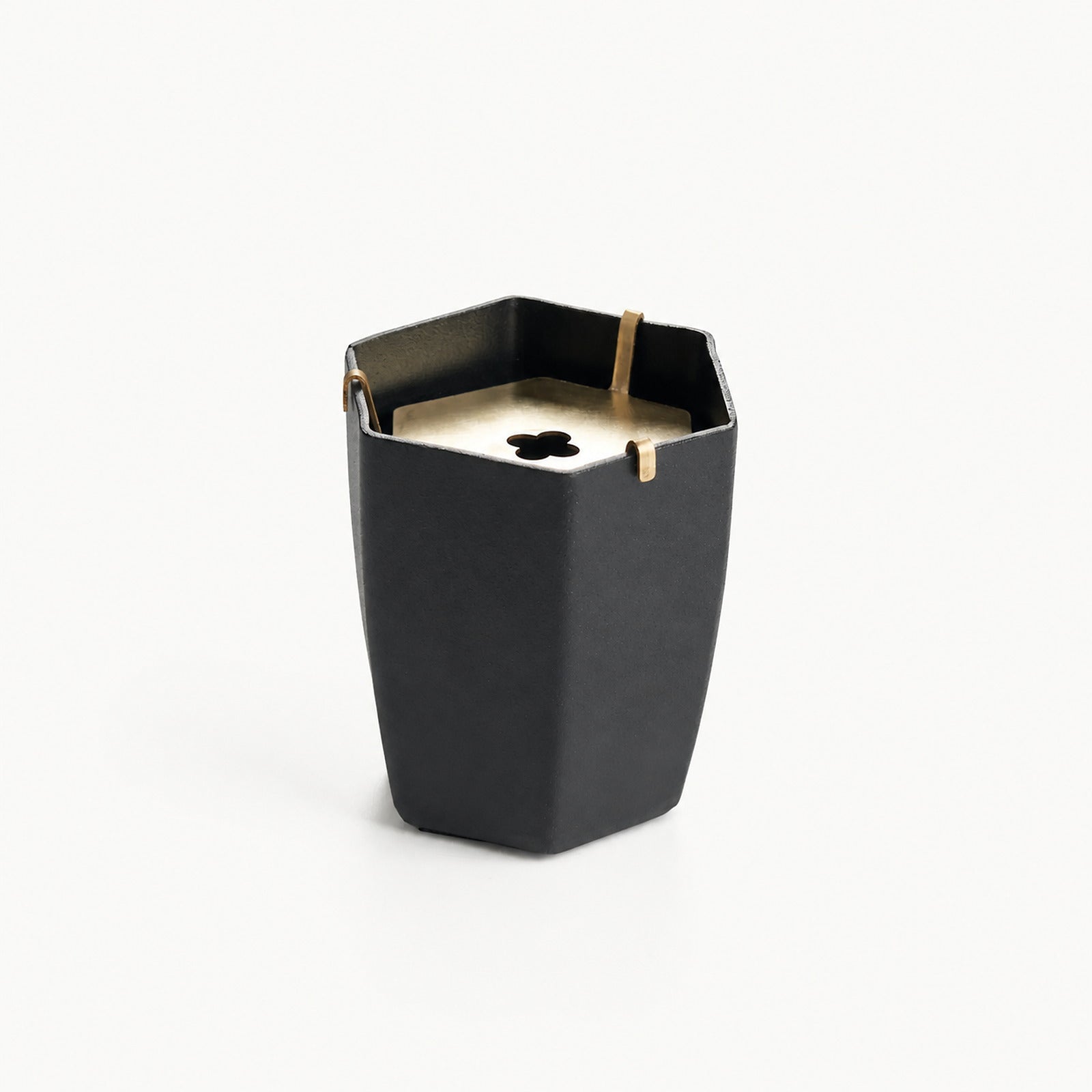 Hexagonal Iron Tea Waste Bowl - Summit Breeze Tea