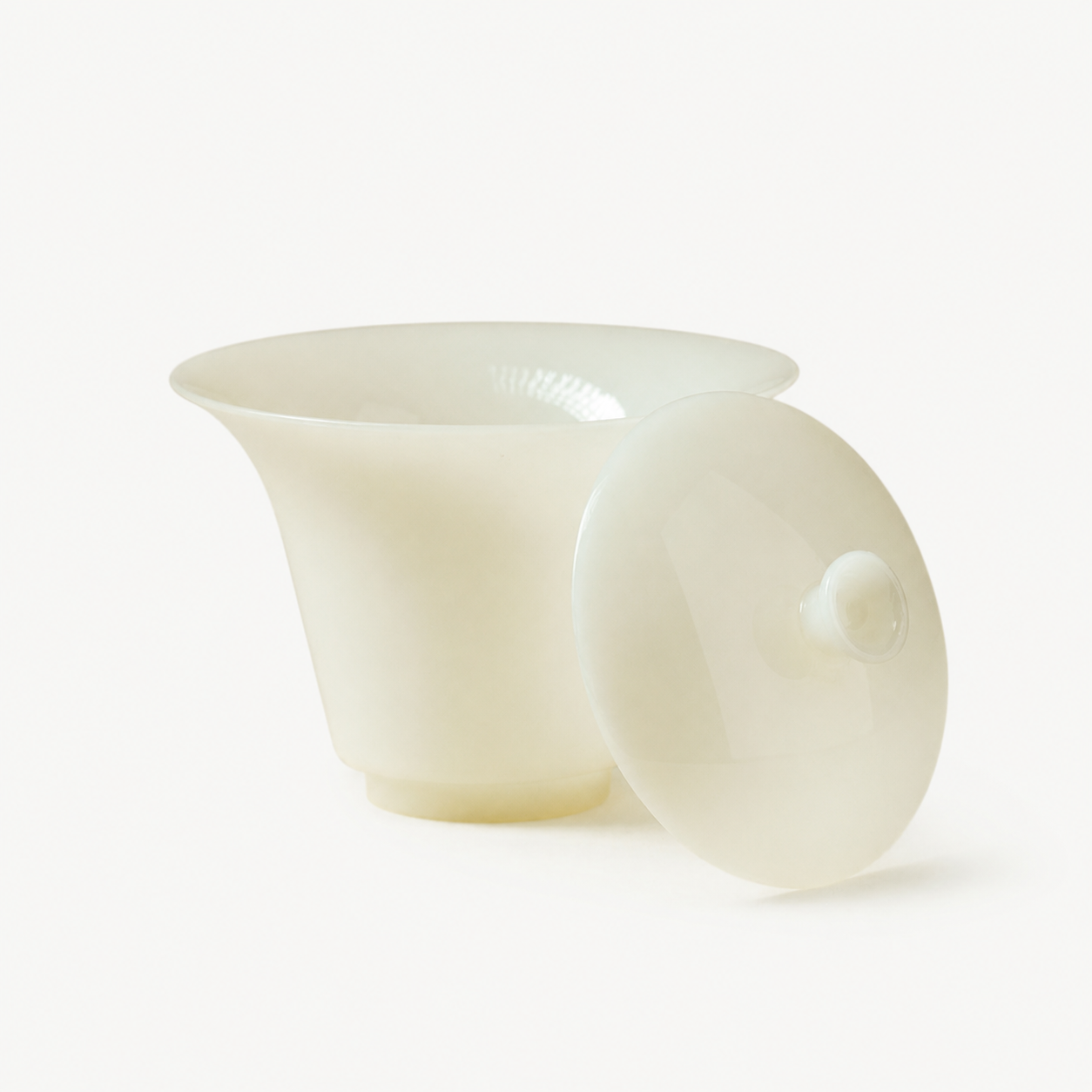 Jade-Like Porcelain Gaiwan - Summit Breeze Tea