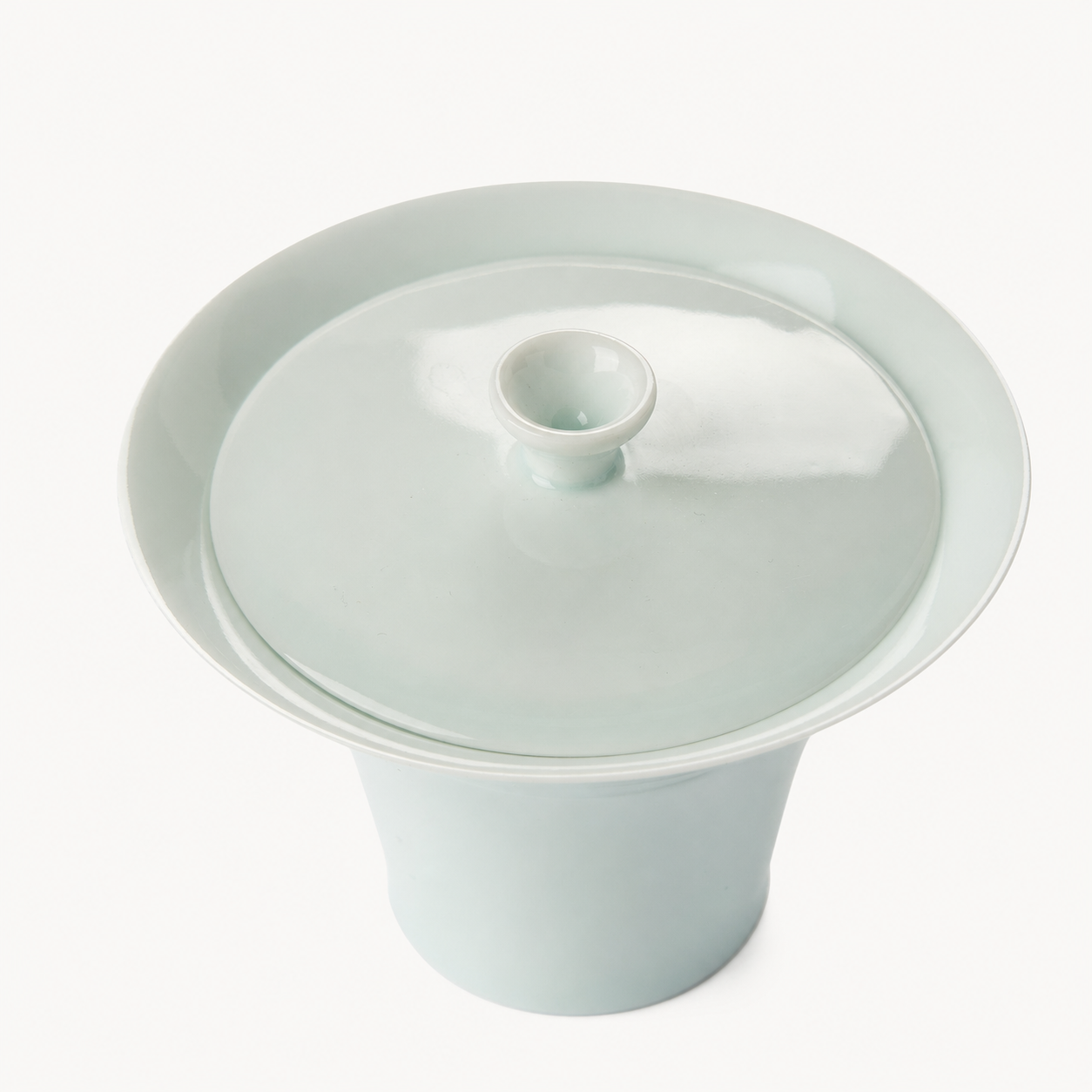 Light Blue Conical Gaiwan - Summit Breeze Tea