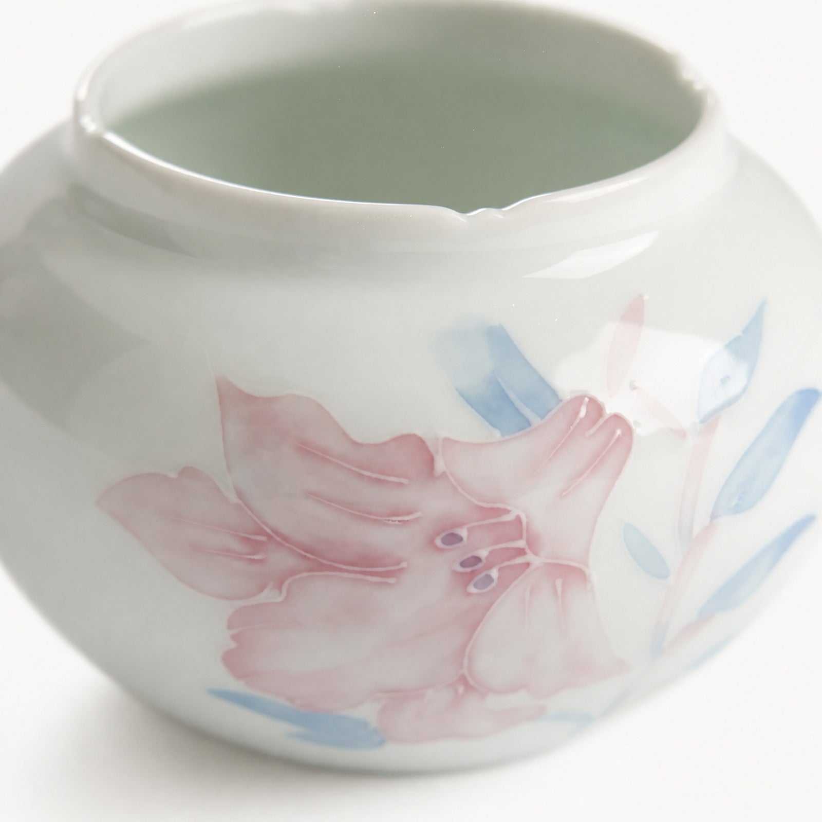 Lily Ceramic Tea Waste Bowl - Summit Breeze Tea