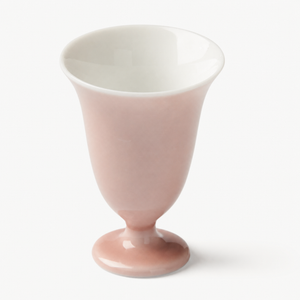 Pastel Pink Tea Cup - Summit Breeze Tea