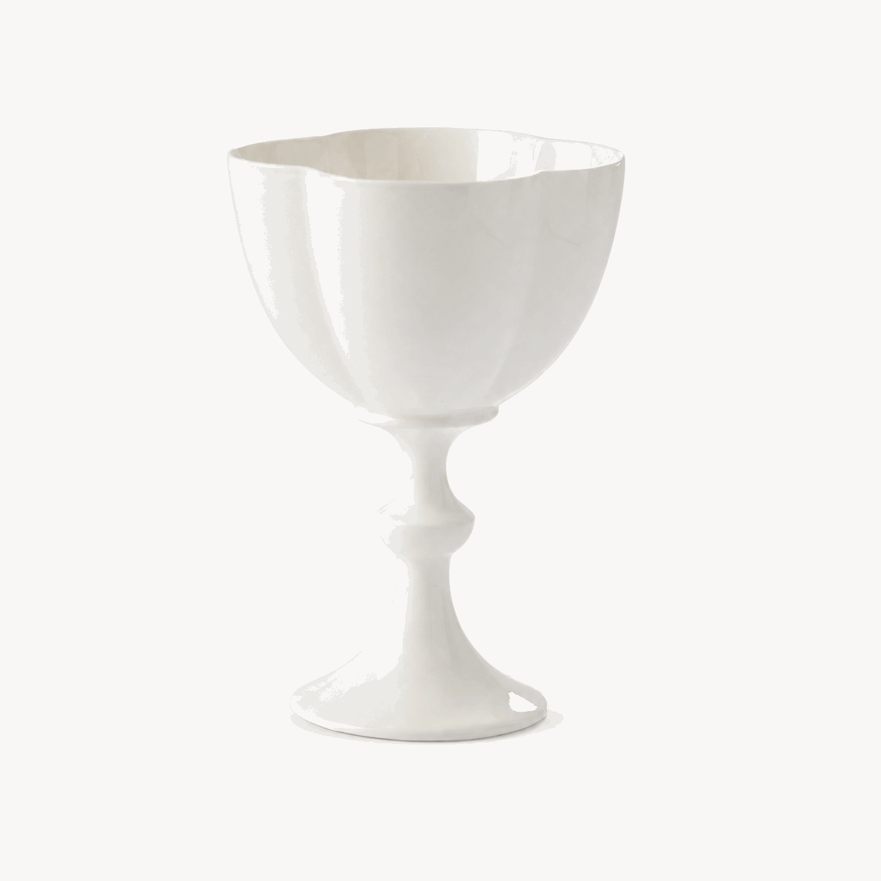 Petal-Shaped Stemmed Gongfu Host's Teacup - Summit Breeze Tea