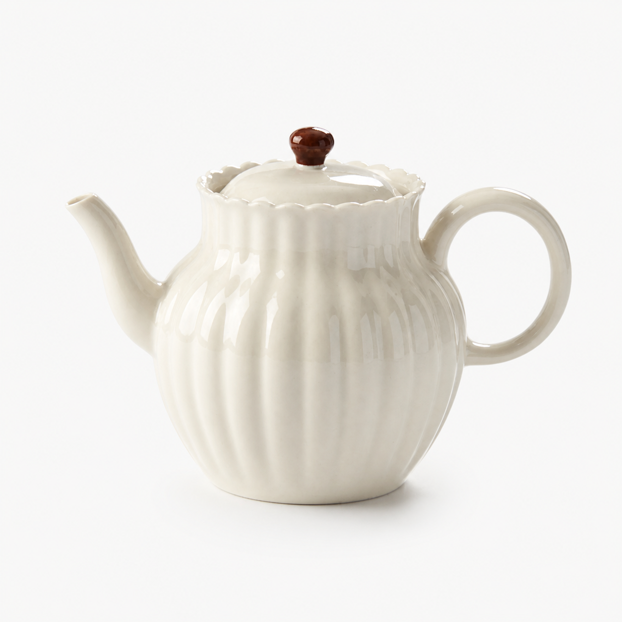 Plant Ash Chrysanthemum Petal Teapot - Summit Breeze Tea