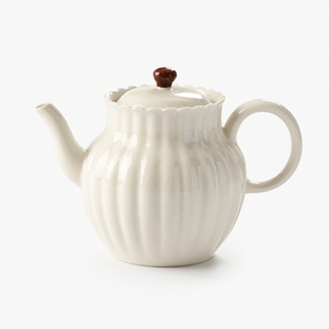 Plant Ash Chrysanthemum Petal Teapot - Summit Breeze Tea
