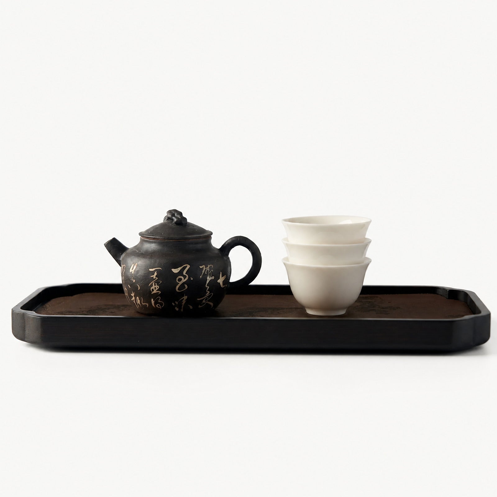 Portable Handwritten Poem Travel Gongfu Teapot Set - Summit Breeze Tea